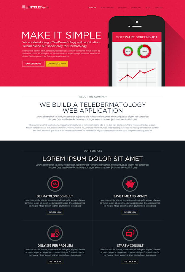Webdesign von xandreanx