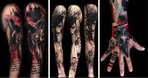 Images, textes, graffitis, ombres
