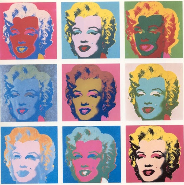 Andy Warhol Marilyn Monroe