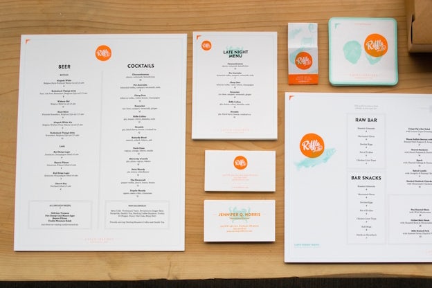 Hovercraft menu design