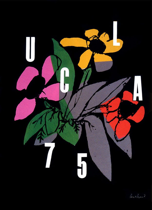 UCLA Poster by Paul Rand