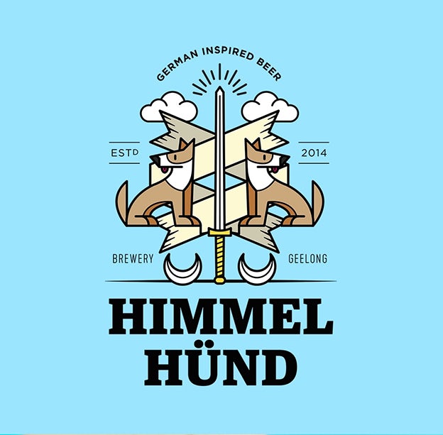 Himmel Hünd Logo Design