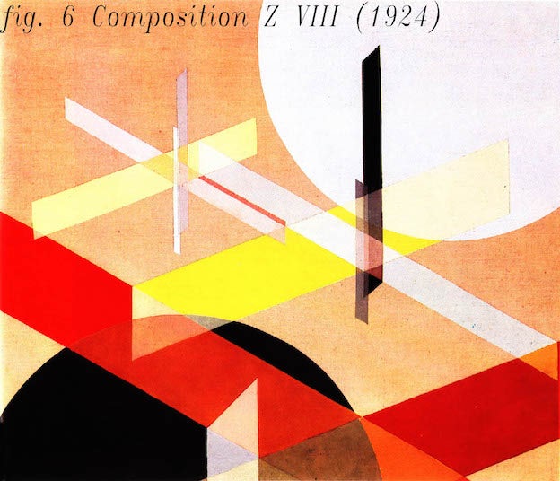Laszlo Moholy Nagy.Kompozicija Z VIII.1924