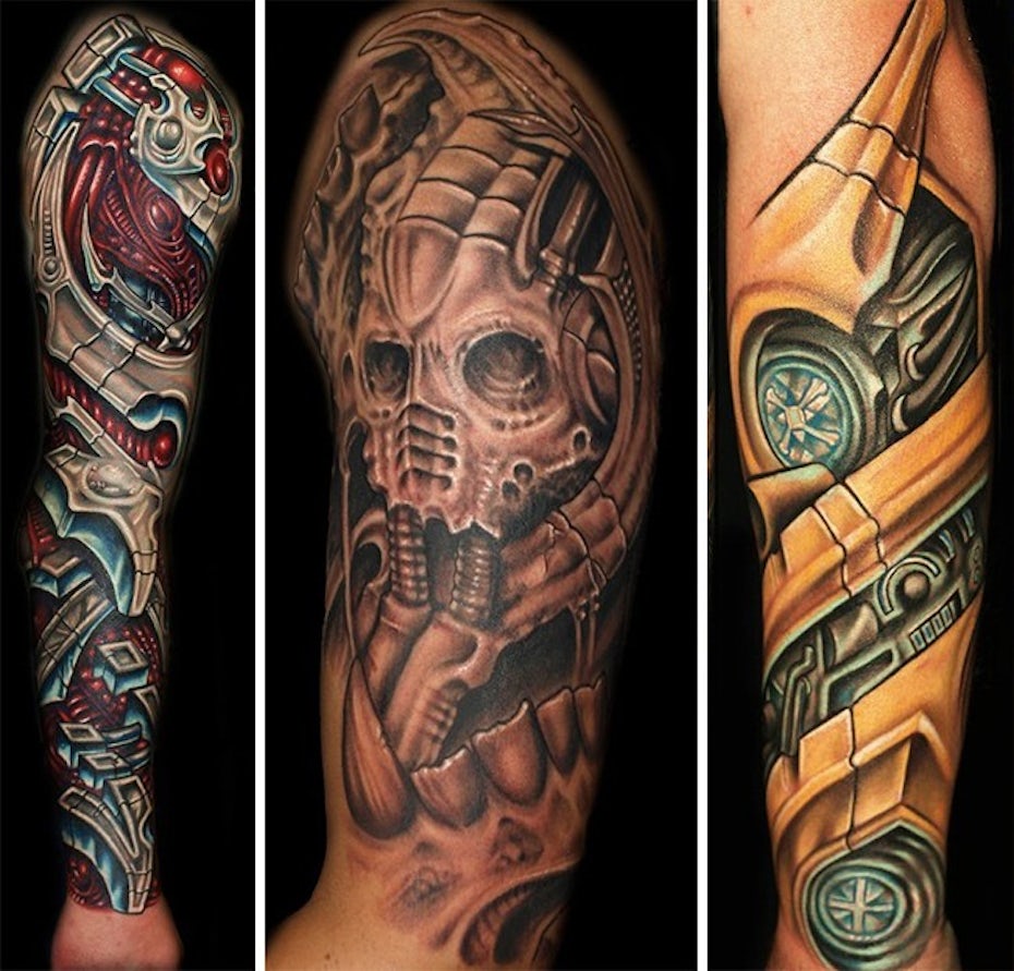Tattoo Styles - Biomechanical