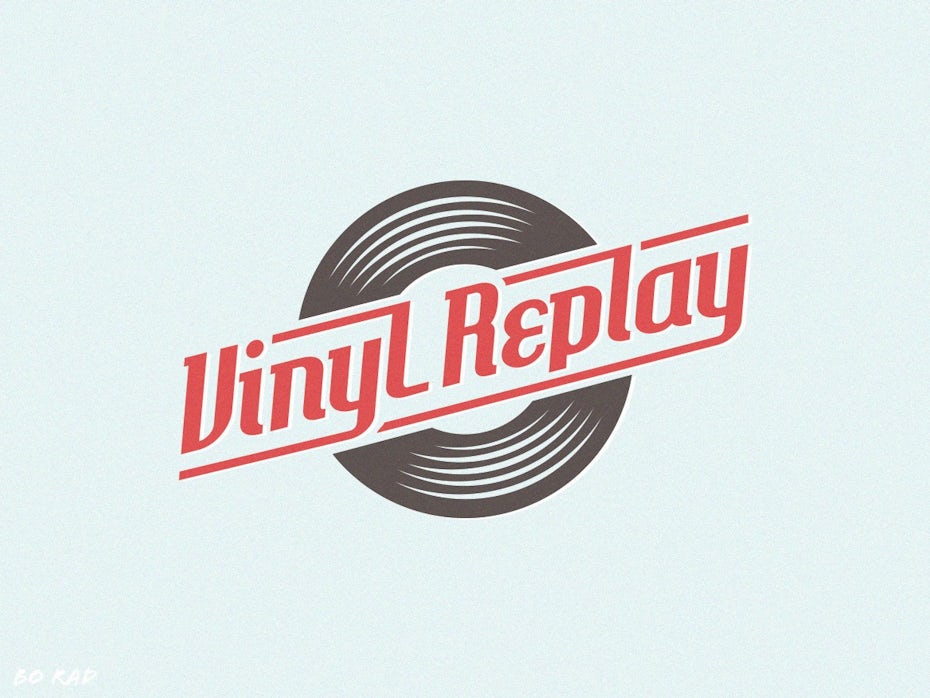 13 vinyl logo