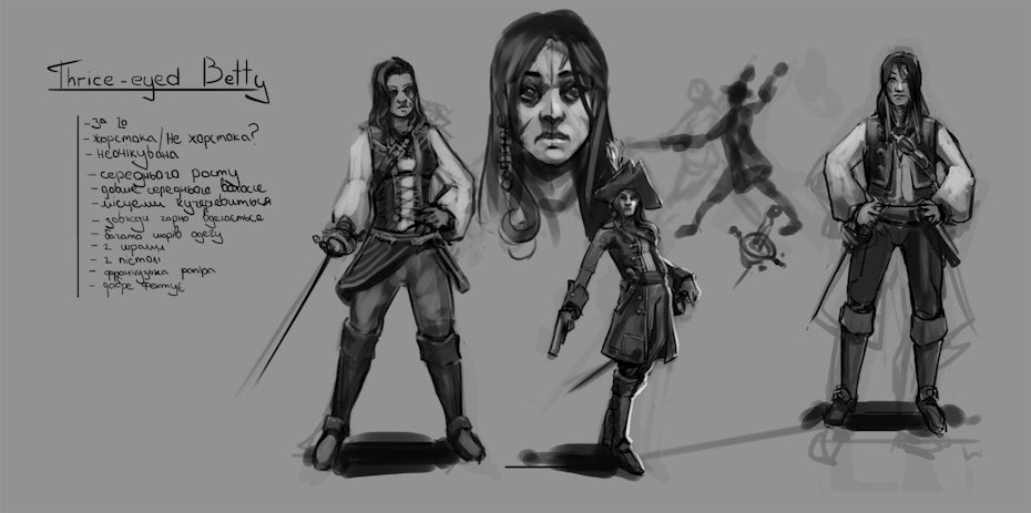 scribbles piraten