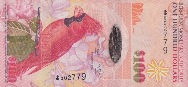 Bermudian Dollars
