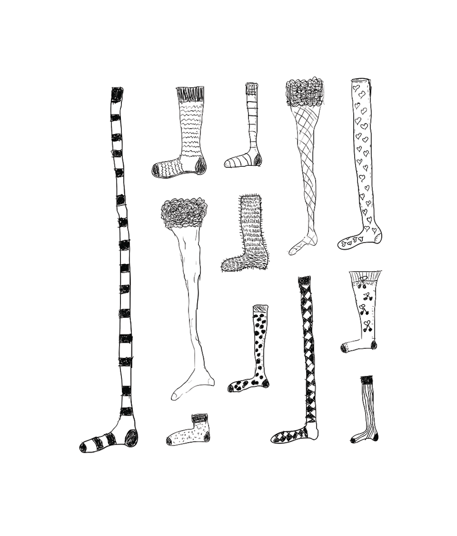 1 malbuch socken