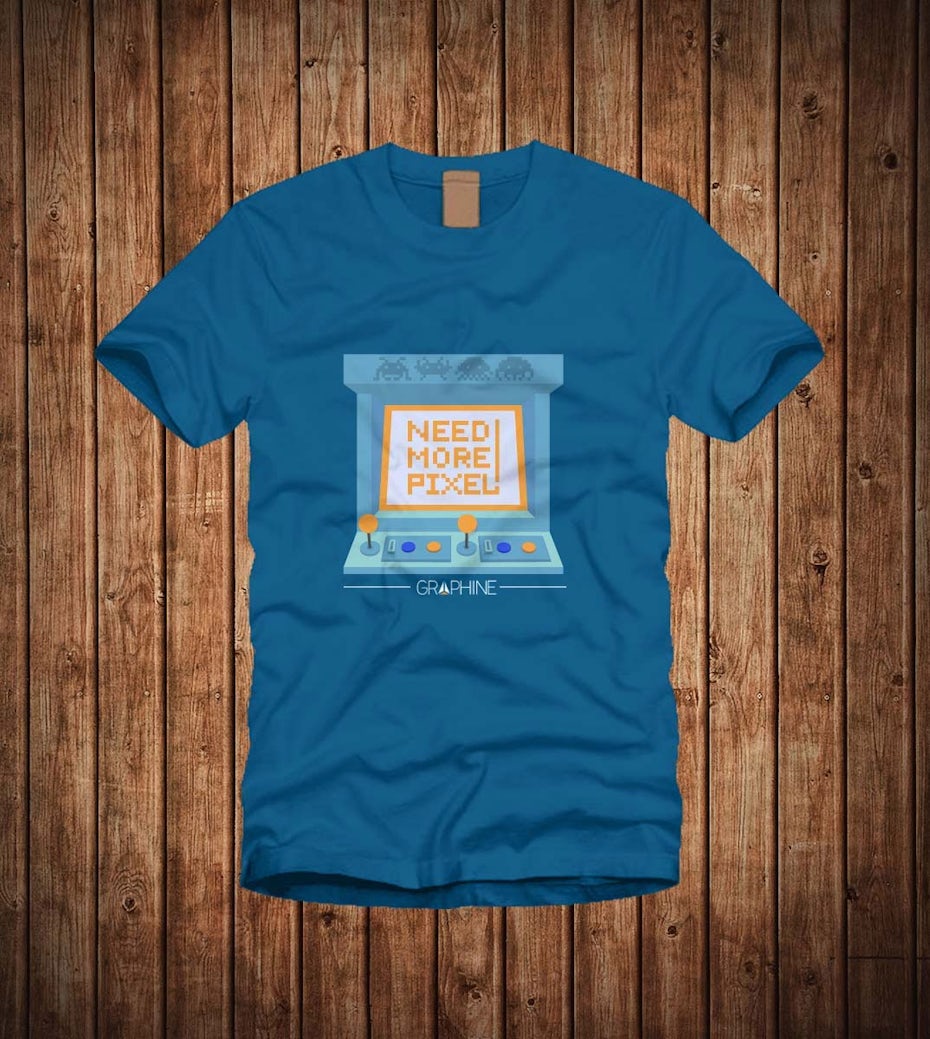 11 t-shirt with pixels