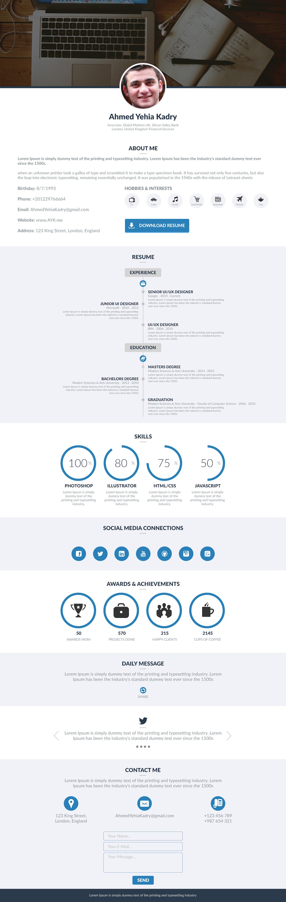 16 Bewerbung Infografik