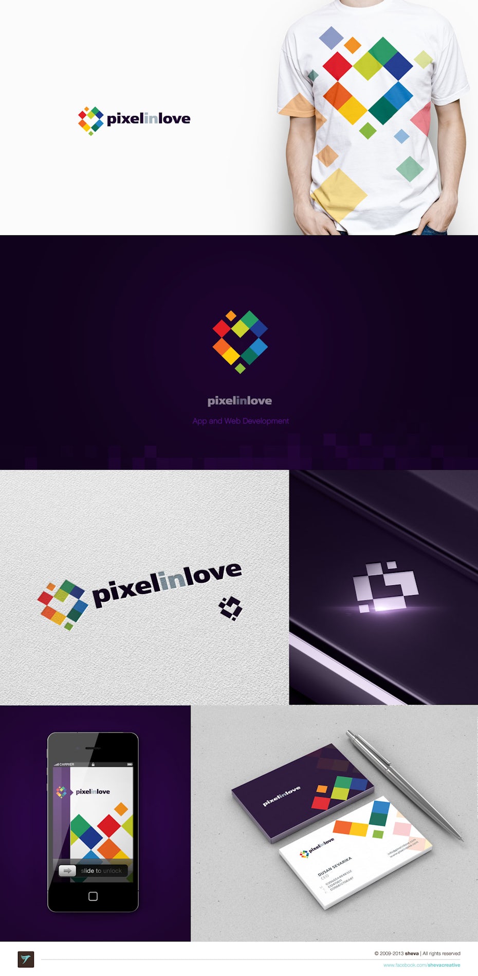 4 pixel love design