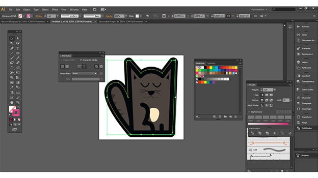 diecut sticker tutorial