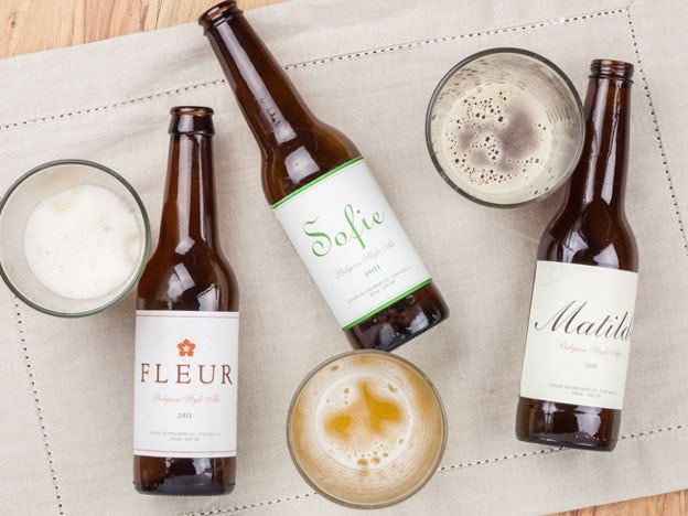 Goose Island beer labels