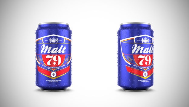 Malt 79 beer packaging from 99designs