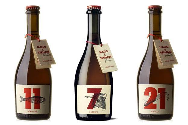 Beautiful beer packaging design