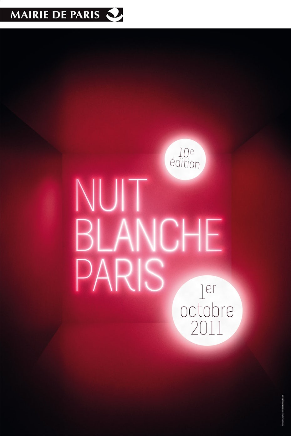 Poster de la nuit Blanche 2011