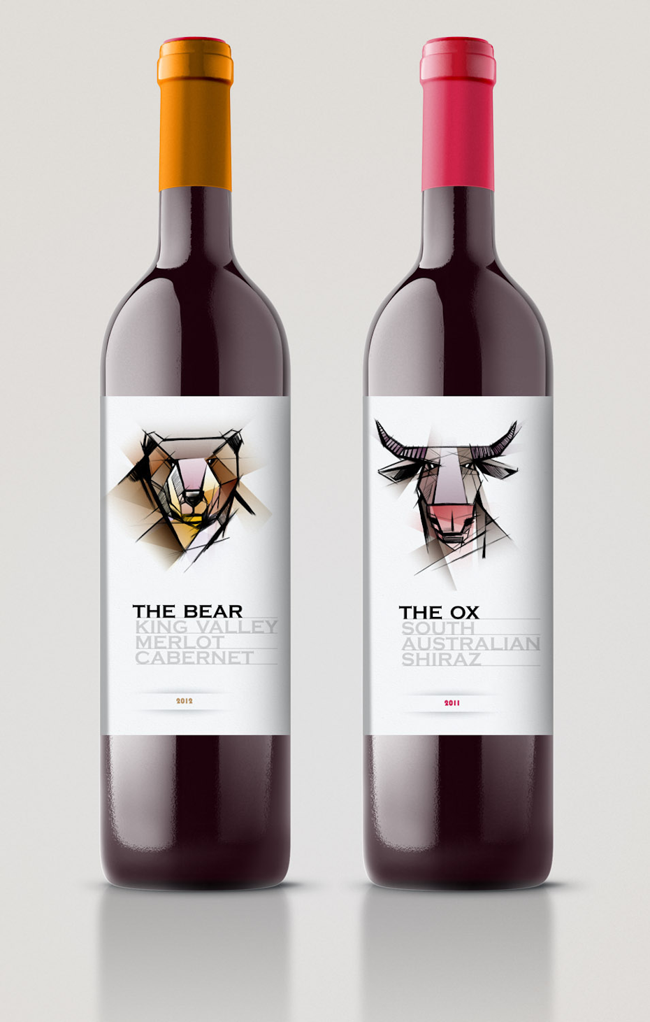 étiquette Australian Wine