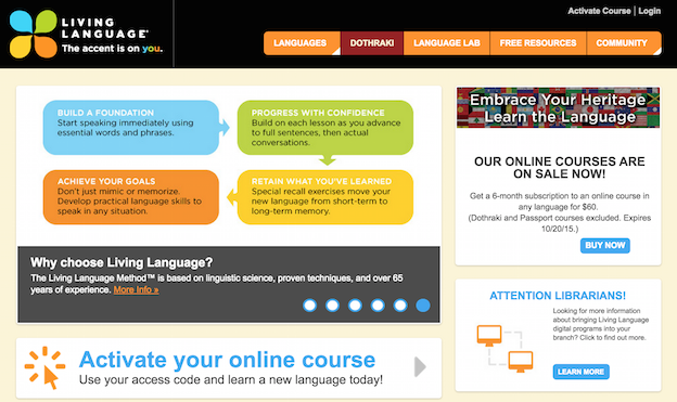 Improve your English - Living Language