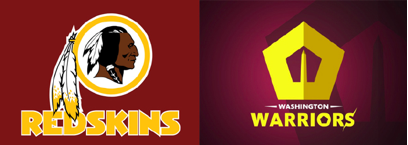Refonte du logo Redskins