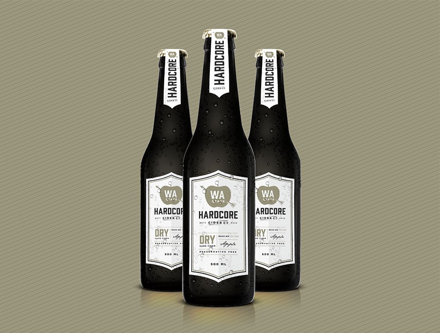 hard cider packaging