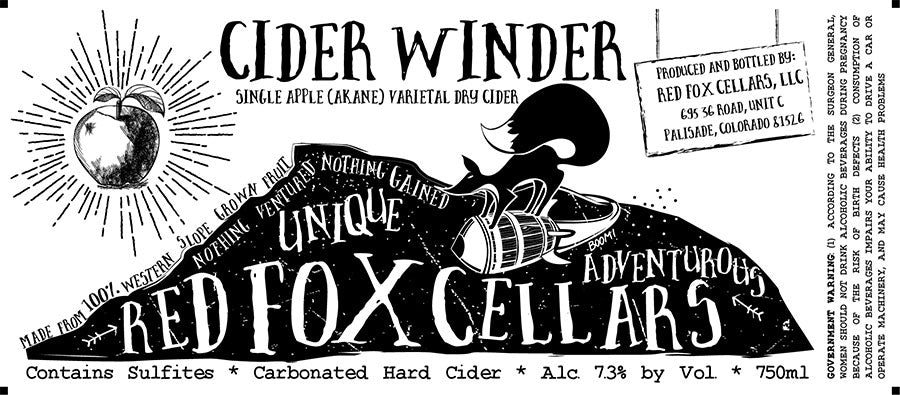 cider label design