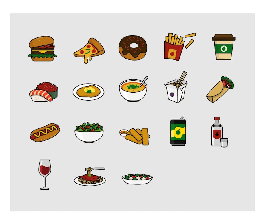 12 food design