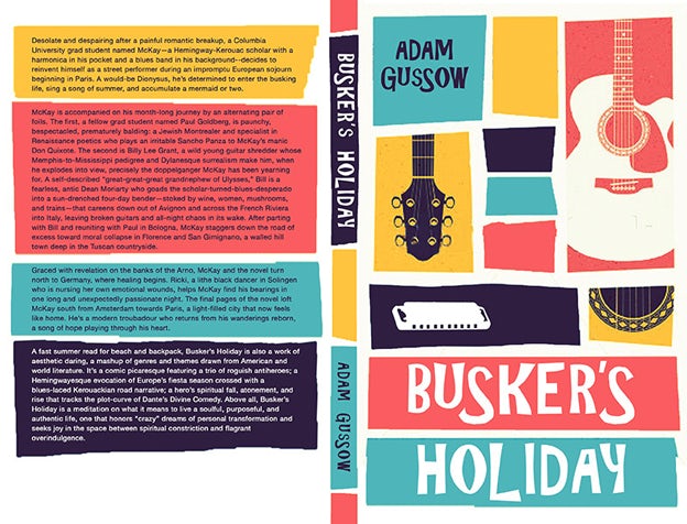 Buchcover-Design „Busker's Holiday“