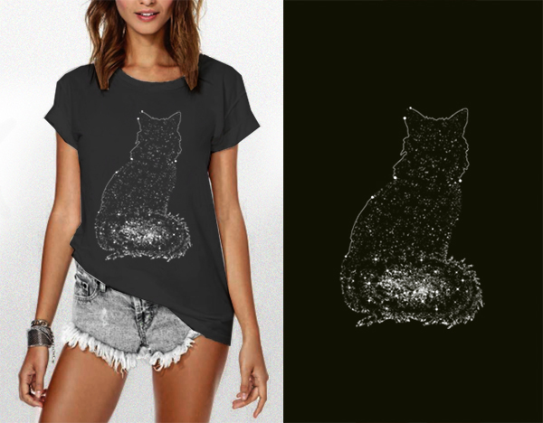 8 katzen t-shirt