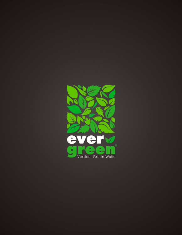 Logo environ,emental réalisé pour Ever Green