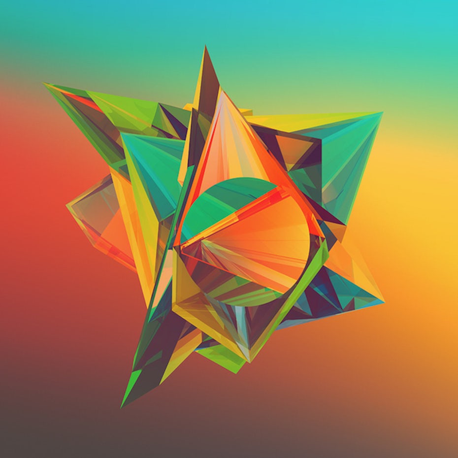3d polygon art