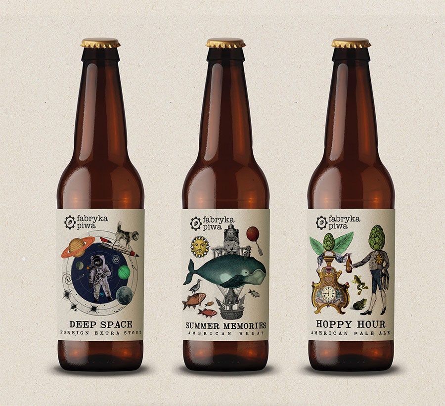 beer label design by martis lupus