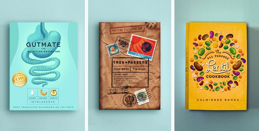 book cover design by martis lupus
