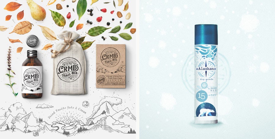 packaging and label design by martis lupus