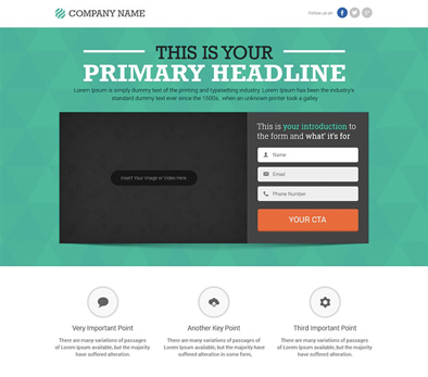 créer une landing page efficace