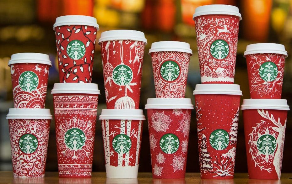 starbucks 2016 holiday cups