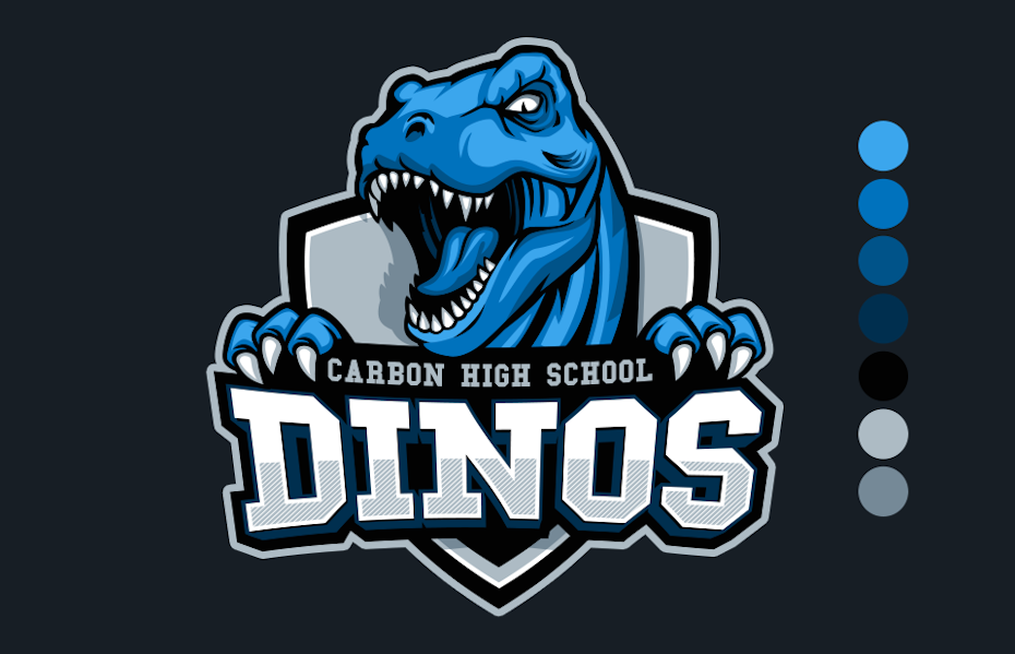 1 dino logo