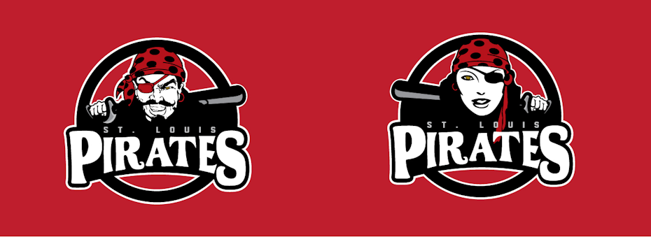 6 pirates sportlogo