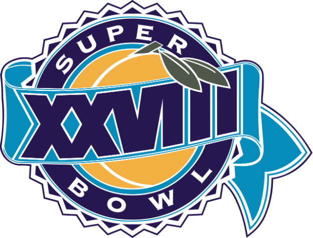 Super Bowl XXVIII logo