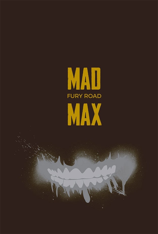 Mad Max: Fury Road minimal movie poster