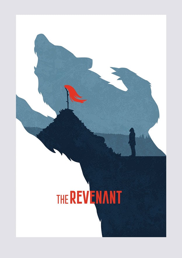 The Revenant minimal movie poster
