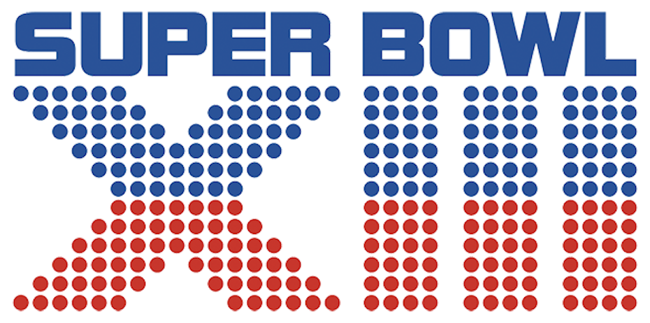 Top 5 Super Bowl Logos  #TheDesignerAndTheWriter 