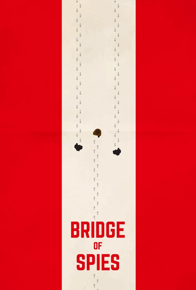 Bridge of Spies minimal movie poster