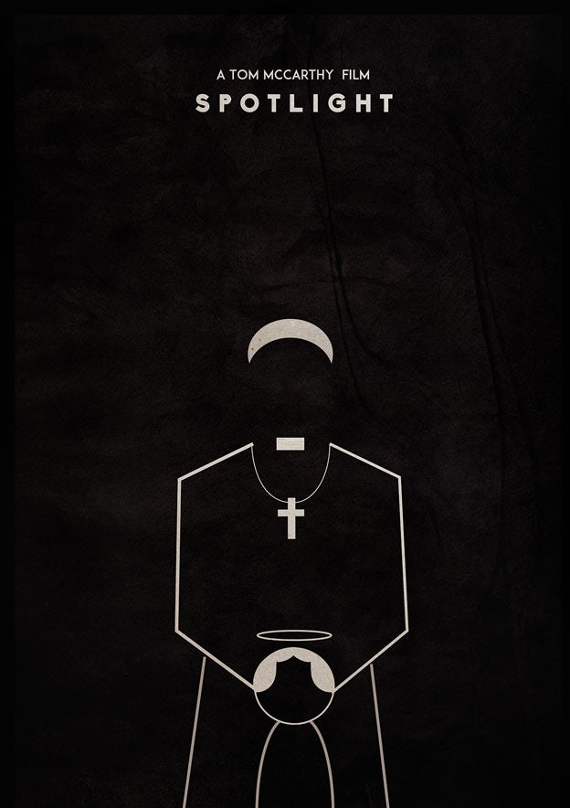 Spotlight minimal movie poster