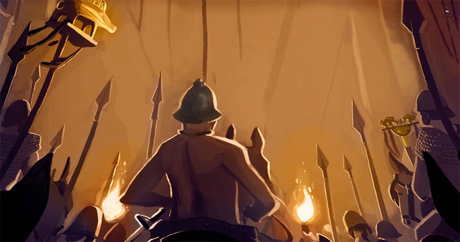 2016 web design trends: WebGL animation (Nouvelles-Ecritures by FranceTV)