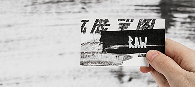 Business card for Raw Sushi Bar
