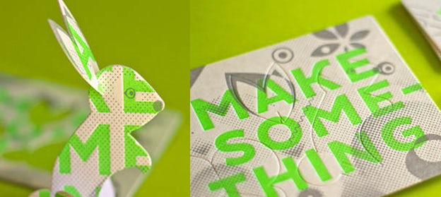 cut out business card