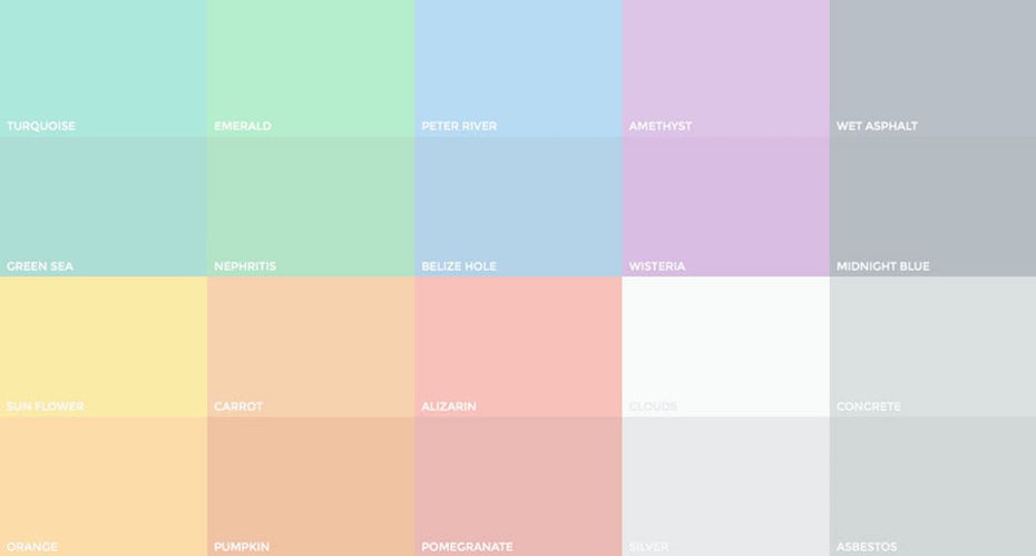 Harness the power of pastel colors - 99designs