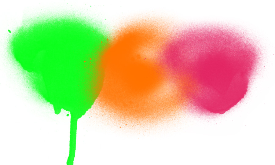 color drips photoshop brushes