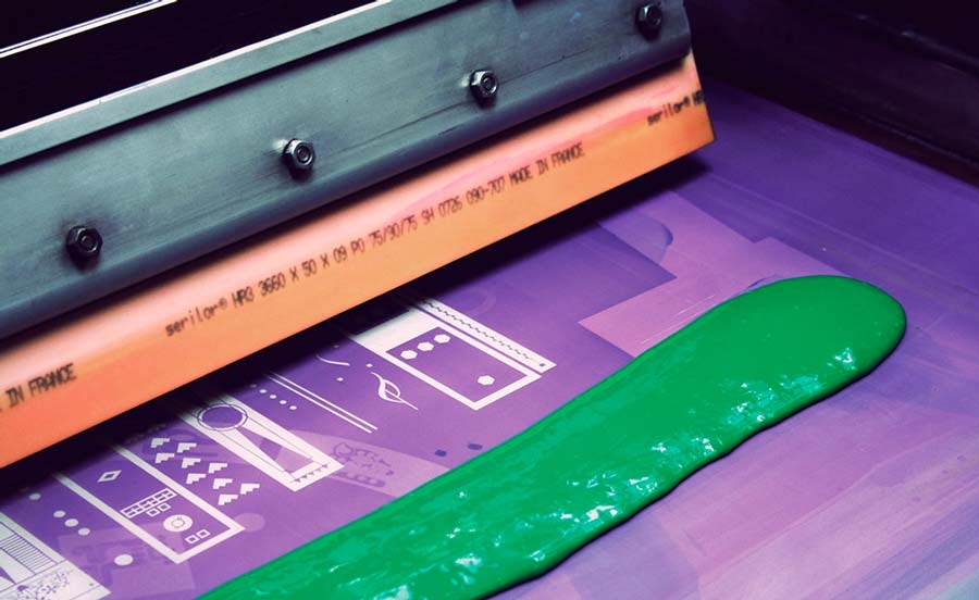 Screen printing process