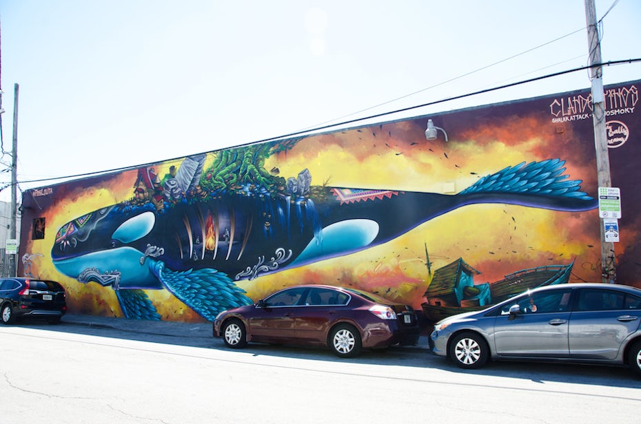 Wynwood wall orca by Clandestinos